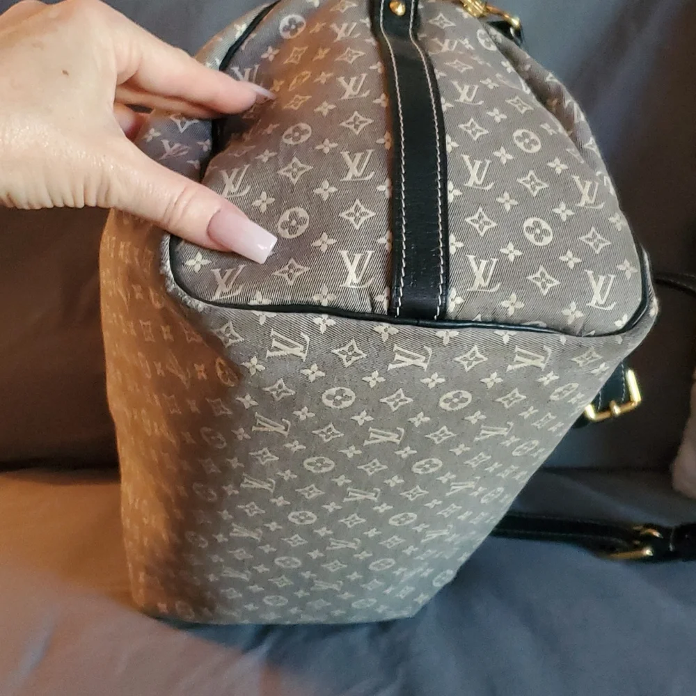 💙 Very Rare Navy Louis Vuitton Bandouliere Speedy 30 - Picture 9 of 10